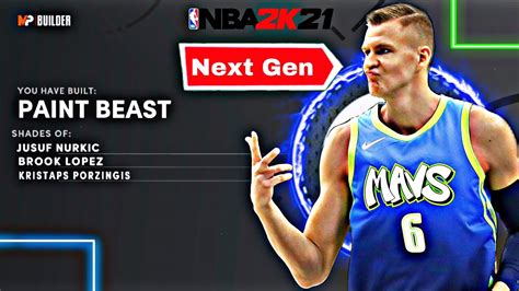 Kristaps Porzingis EXACT Build NBA 2K21 Next Gen 73 Sharpshooting