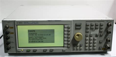 Agilent HP E4437B RF Signal Generator Opt 100 101 UN5 UN8 UN9 UND EBay