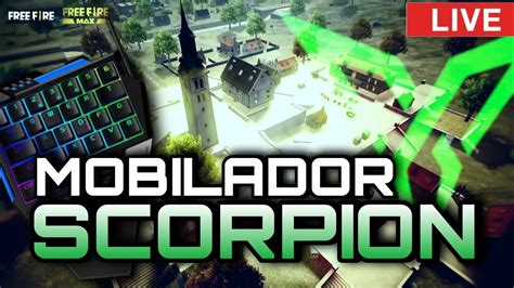 Mobilador Ao Vivo D Scorpion Flydigi Live Free Fire Ao Vivo Youtube