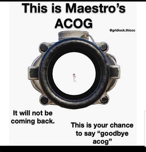 Bye Acog Rmeme