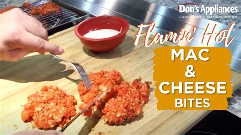 Flamin Hot Mac Cheese Bites Youtube