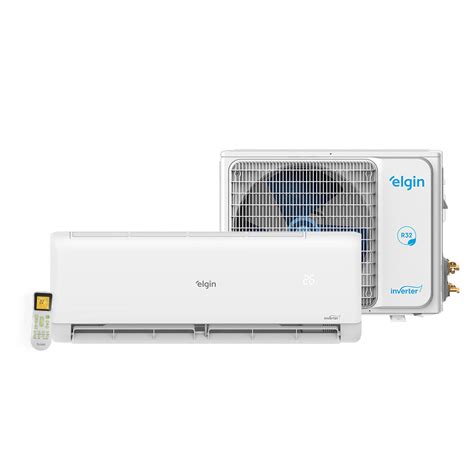 ar condicionado split  wall elgin eco inverter ii  btuh frio