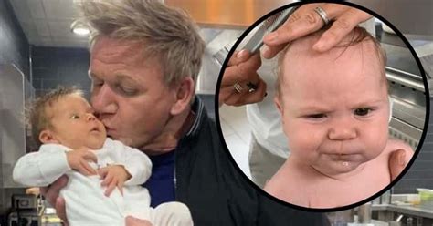 Flipboard: Gordon Ramsay’s baby son Oscar spots his dad’s trademark ...