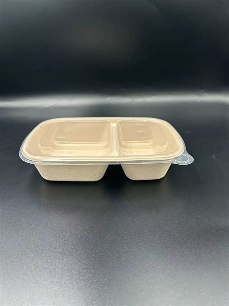 Rectangle Disposable Biodegradable Sugarcane Bagasse Pulp Food