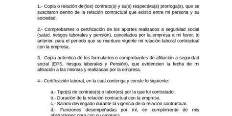 Derecho De Petici N Laboral Experto Laboral