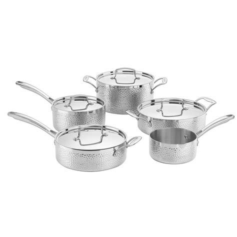 Best cuisinart tri-ply copper 10-piece cookware set - 4U Life