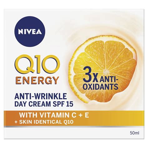 Buy Nivea Q10 Plus Vitamin C Day Cream Spf15 50ml Online At Chemist