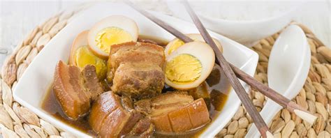 Soy Braised Pork And Eggs