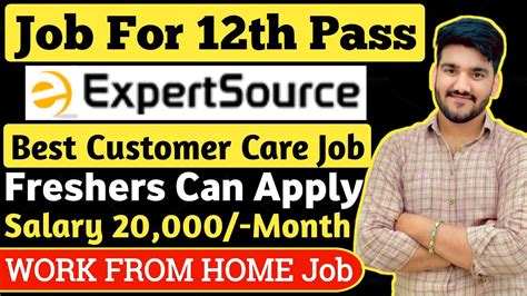 Work From Home Job For 12th Pass Customer Care Job 😍 Jobs For Freshers Latest Jobs 2023