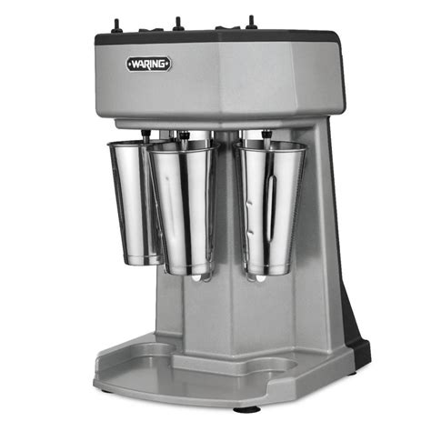 Waring Commercial Heavy Duty Drink Mixer 16 Oz 3 Speed Stainless Steel