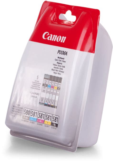 Canon PGI 580 CLI 581 4 Farbig Multipack 2078C005 Ab 43 90 Januar