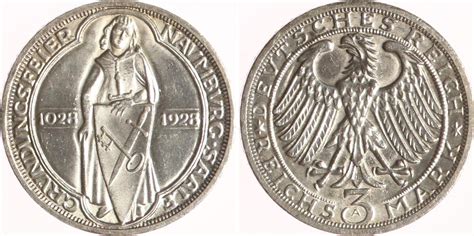 Weimarer Republik Reichsmark A Naumburg Unc Ma Shops