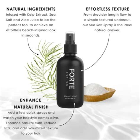 Forte Series Sea Salt Spray 118ml Buy Online Gentscart Bangladesh