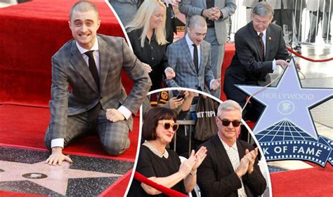 Daniel Radcliffe thanks his parents as he gets star on Hollywood Walk ...