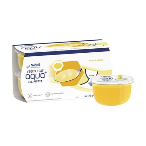 Nestl Resource Aqua Citron Gelificada Boisson X G Docmorris France