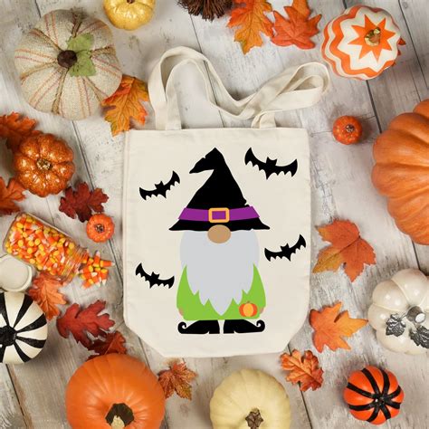 Halloween Gnome SVG Halloween Gnome Print and Cut PNG - Etsy