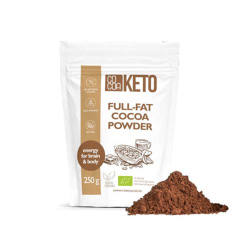 Pudra De Cacao Bio Raw Keto G Cocoa Bebe Tei