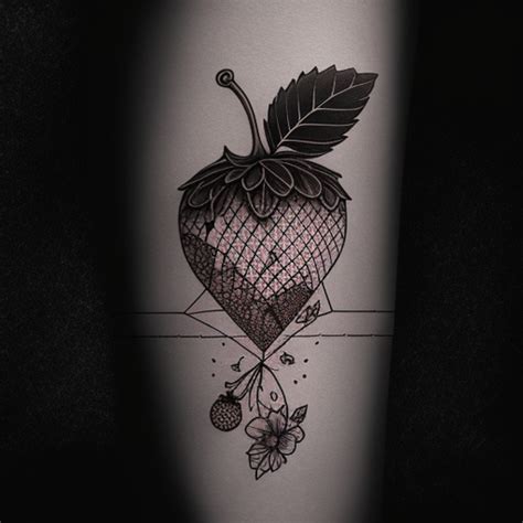 72 Strawberry Tattoo Ideas - TattooClue.com