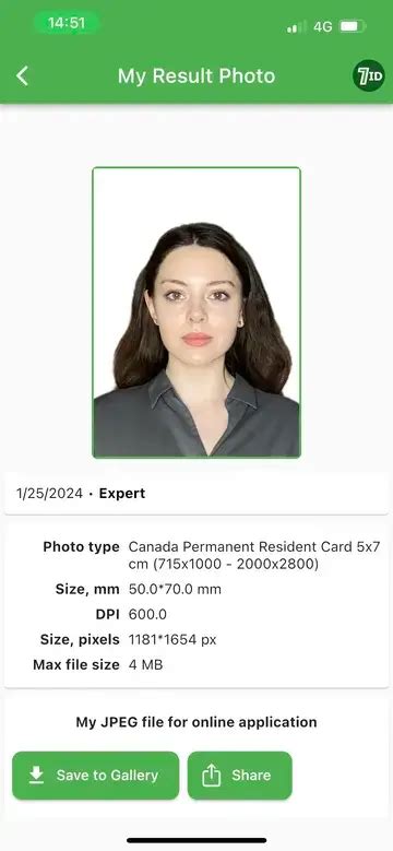 Canada Pr Permanent Residence Card Photo App