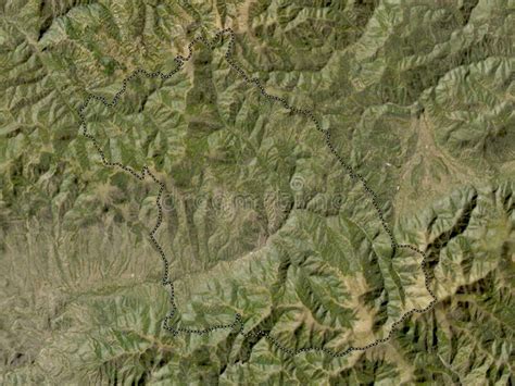 Kriva Palanka Macedonia Low Res Satellite No Legend Stock