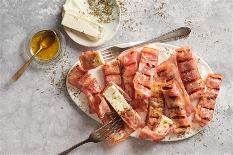 B Tonnets De Jambon Cru La Feta Grill S Recette Fooby Ch