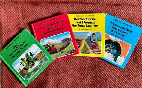 Thomas The Tank Engine Pop Up Library Set By The Rev W Awdry