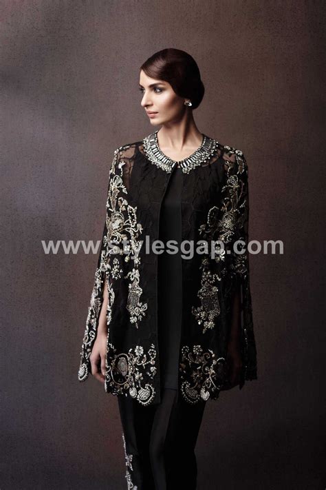 Latest Pakistani Cape Style Dresses 2022 2023 Top Designer Collection