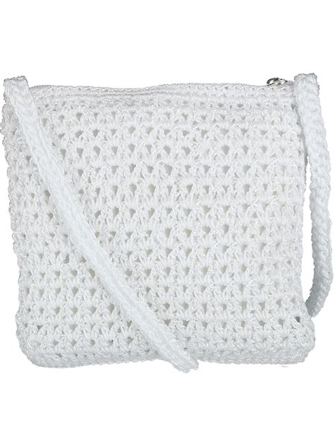 Ctm Crochet Crossbody Handbag Women