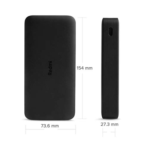 Xiaomi Redmi Power Bank 20000mAh Fast Charge 18W - TechPunt