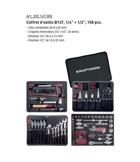 Coffret D Outils Kraftwerk B Et Pi Ces