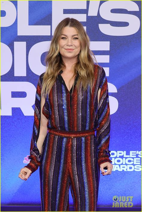 Ellen Pompeo Joins Grey S Anatomy Co Stars At People S Choice Awards