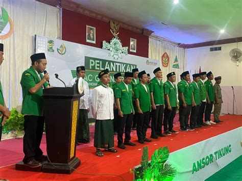 Pelantikan PAC GP Ansor Tikung Masa Khidmah 2022 2024 Kabar1Lamongan