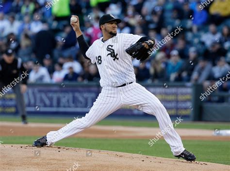 Hector Noesi Chicago White Sox Starter Editorial Stock Photo Stock