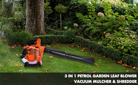 Petrol Garden Leaf Blower Vacuum Mulcher Shredder In Cordless