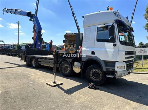 DAF CF 85 460 8x2 CRANE PALFINGER PK 60002 C 4x LIFT STEERIN