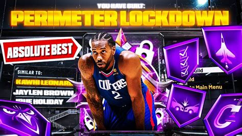 Best Lockdown Build In Nba 2k24 Super Bumpy Youtube