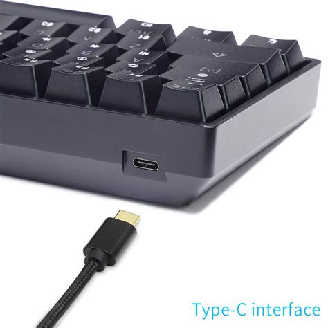 YUNZII SK64 64 Keys Hot Swappable Optical Mechanical Keyboard With ABS