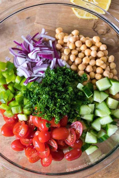 Chickpea Salad - Spend With Pennies