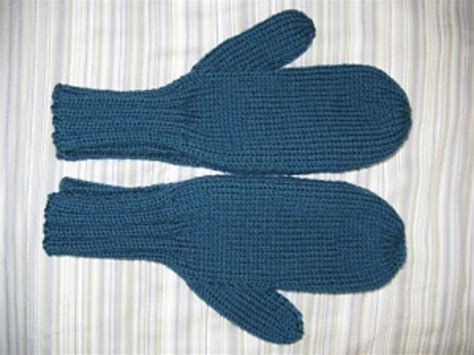 Ravelry Basic 2 Needle Mitten Pattern By Mary Lou Egan