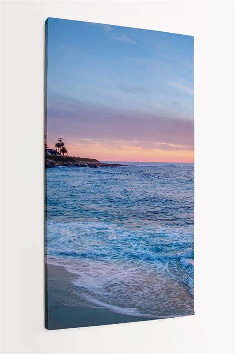 Obraz Na P Tnie Homeprint Zach D S O Ca W La Jolla California Morze