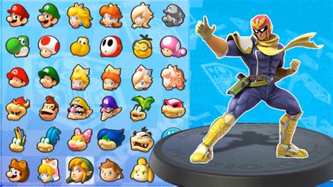 Mario Kart Deluxe Captain Falcon In Golden Dash Cup The Best