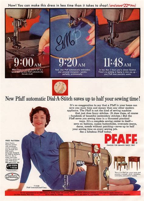 Pfaff sewing machines – Artofit