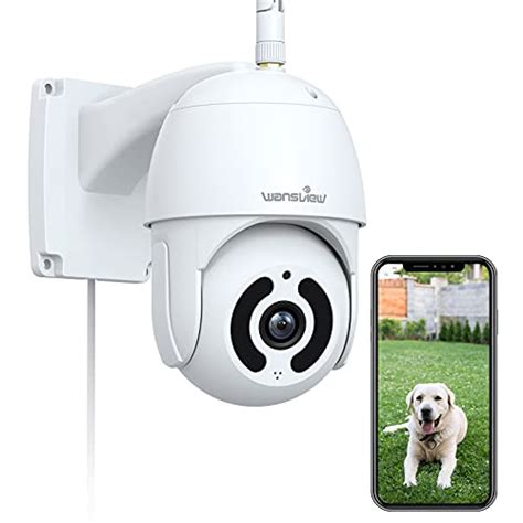 Wansview Security Camera Outdoor P Pan Tilt Surveillance