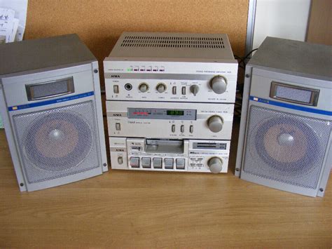 Vintage 1981 Collectible AIWA Mini Component Cassette/Tuner/Stereo Amp ...