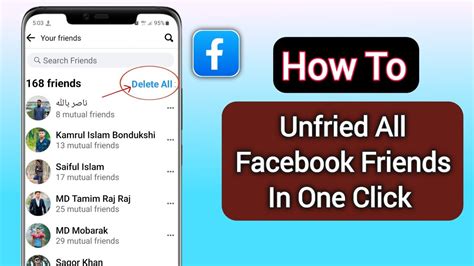 How To Delete All Facebook Friends In One Click Unfriend All Facebook