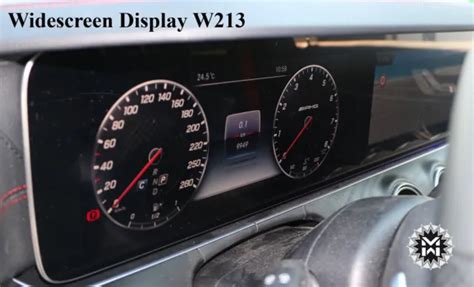 Nachr Stung Mercedes Widescreen Display Kombiinstrument E Klasse W