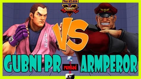 Sfv Ce Gubnipr Dan Vs M Bison Armperor Youtube