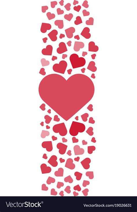 Love Story Logo Hearts Royalty Free Vector Image