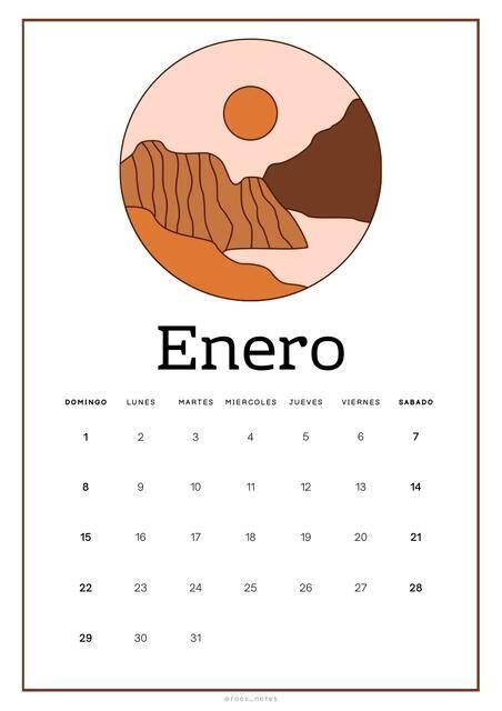 Calendario Roos Notes Udocz