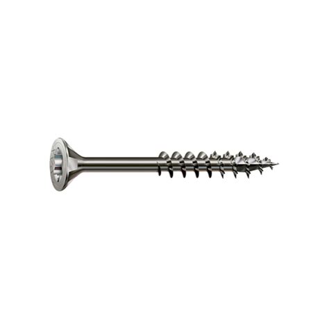 Spax Washer Head Screw T30 6mm X 60mm A2 Stainless Steel Pack 100 Gfc